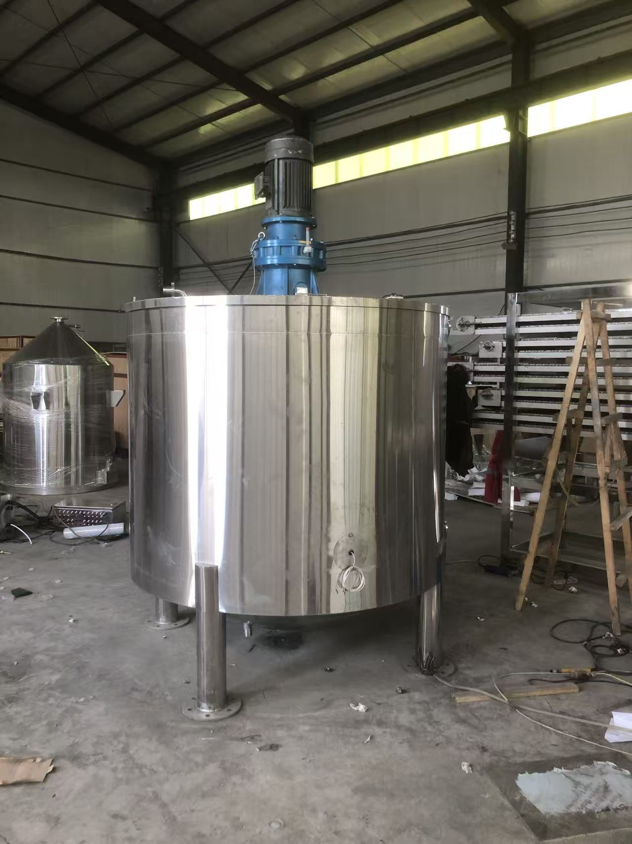Cooking and Soaking Tank System for Corn Tortilla Chips