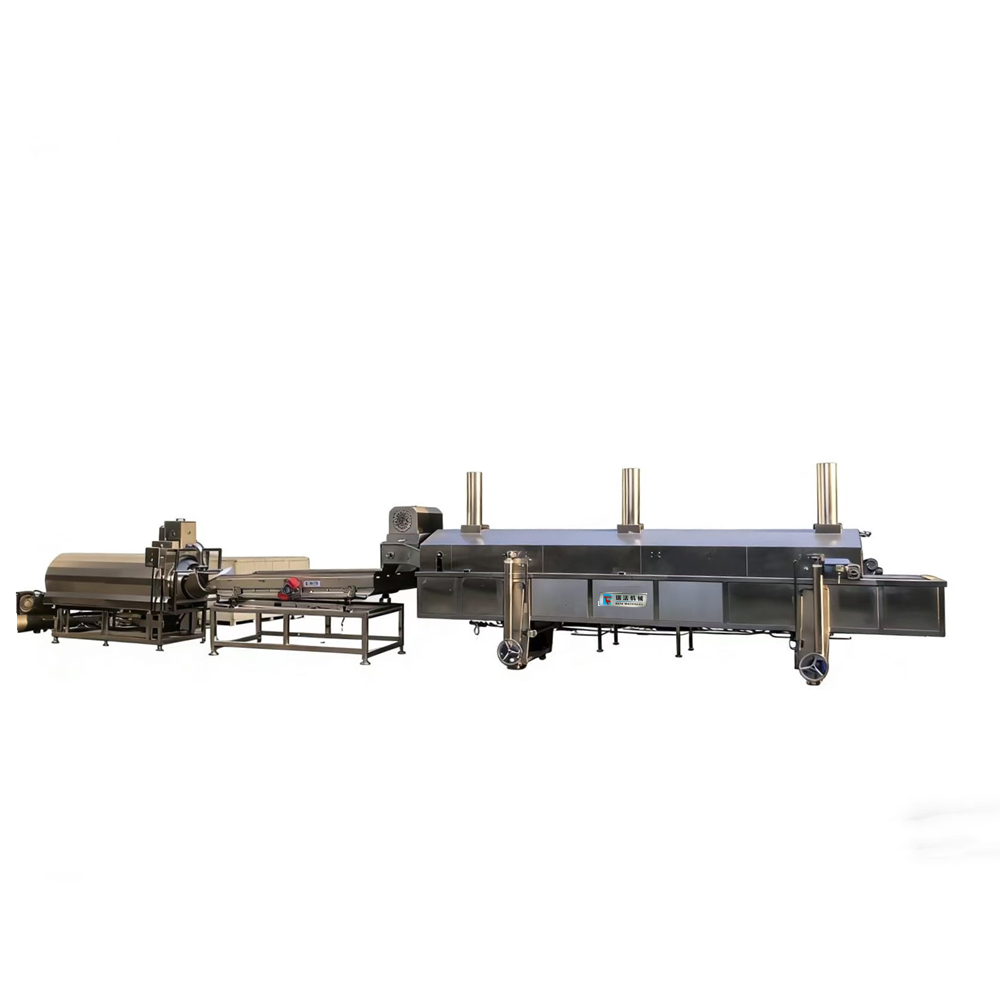 Snack Corn Chips Continuous Frying Machine