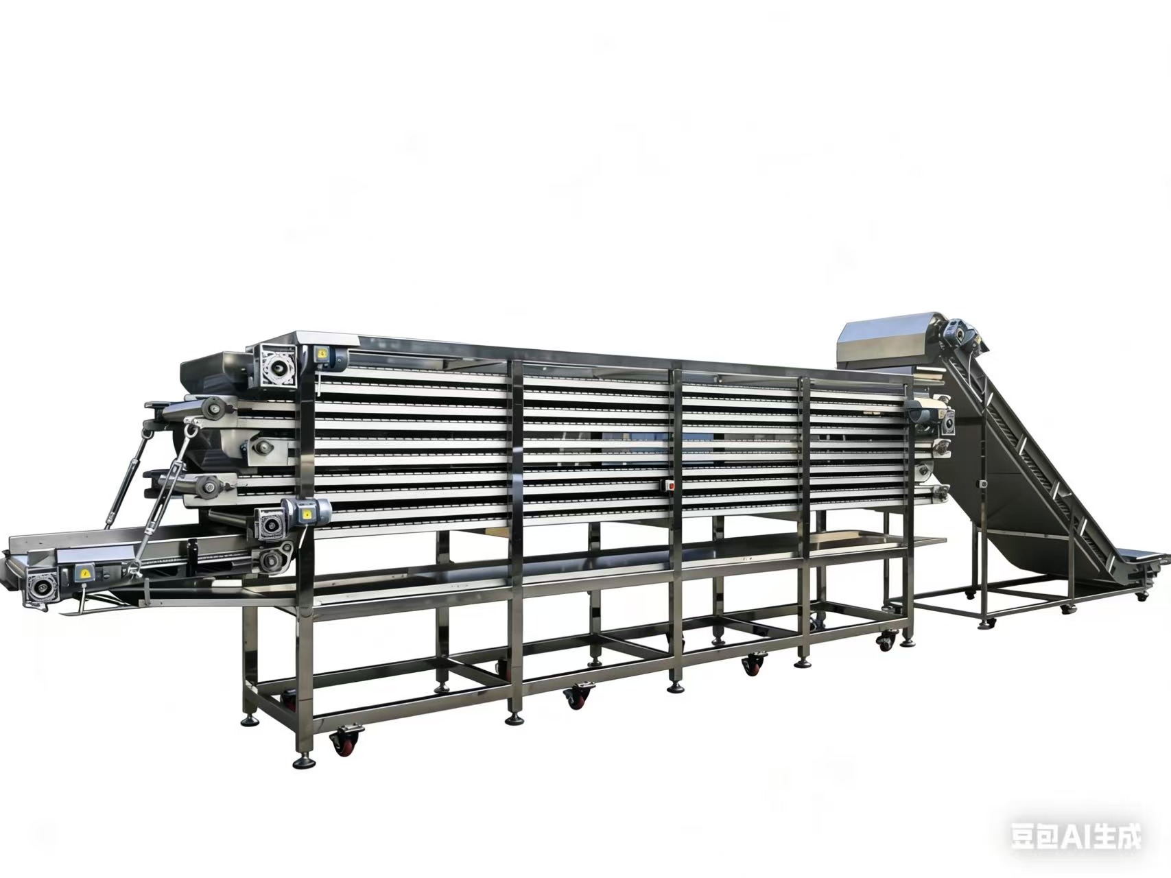 conveying systems for tortilla chips