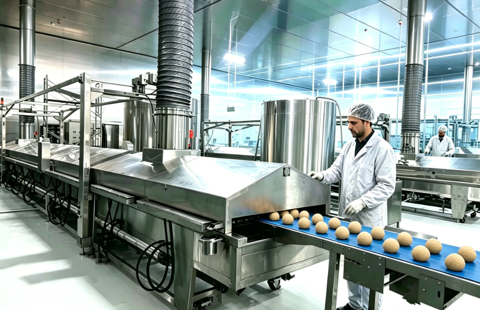  Advanced Automatic Falafel Fryer Gains Global Popularity Amid Booming Plant-Based Food